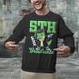 5th Grade Graduate Dinosaur Dab Graduation School Unisex Sweatshirt