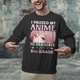 5th Grade Graduation Anime 2025 Graduate Elementary Girls Unisex Sweatshirt