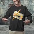 80's 90's Retro Music Party Costume Nostalgia Cassette Unisex Sweatshirt