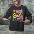 80's Girl Roller Skates Skating Eighties 1980s Nostalgia Unisex Sweatshirt 80's Girl Roller Skates Skating Eighties 1980s Nostalgia Unisex Sweatshirt