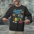 80’s Kid Nostalgia Retro Music Lover Retro 1980s Throwback Unisex Sweatshirt