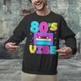 80's Vibe Retro Style Cassette Tape Nostalgia 1980s Party Unisex Sweatshirt 80's Vibe Retro Style Cassette Tape Nostalgia 1980s Party Unisex Sweatshirt