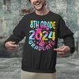 8th Grade Graduate 2024 Graduation Last Day Of School Tie Unisex Sweatshirt