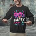 90's Party 90s Nostalgia Retro Rave Dance Music Unisex Sweatshirt 90's Party 90s Nostalgia Retro Rave Dance Music Unisex Sweatshirt