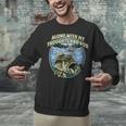 Alone With My Thoughts And Rod Introvert Fishing Antisocial Unisex Sweatshirt