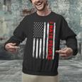 American Flag Loner Geeks Antisocial For Introvert Pride Unisex Sweatshirt