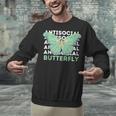 Anti-Social Introvert Butterfly Unisex Sweatshirt