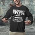 Anti Valentines Day Nursing School Nurse Graduation Shirt Unisex Sweatshirt