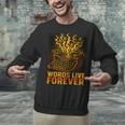 Antiques Collector Writing Retro Nostalgia Curiosity Unisex Sweatshirt
