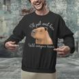 Antisocial Introvert Capybara Sarcastic Humor Unisex Sweatshirt Antisocial Introvert Capybara Sarcastic Humor Unisex Sweatshirt