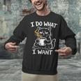 Antisocial Introvert Cat Coffee Sarcastic Attitudes Graphic Unisex Sweatshirt Antisocial Introvert Cat Coffee Sarcastic Attitudes Graphic Unisex Sweatshirt