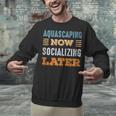 Aquascaping Now Minimal Socializing Introvert Vintage Unisex Sweatshirt Aquascaping Now Minimal Socializing Introvert Vintage Unisex Sweatshirt