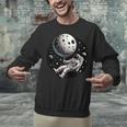 Astronaut Aesthetic Holding Moon Balloon Planets Introvert Unisex Sweatshirt Astronaut Aesthetic Holding Moon Balloon Planets Introvert Unisex Sweatshirt