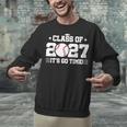 Back To School 2027 Baseball 2027 Graduation Class Of 2027 Unisex Sweatshirt