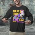 Back To School First Day Of Kindergarten Graduation Unicorn Unisex Sweatshirt
