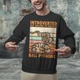 Ball Python Snake Introvert Ball Python Unisex Sweatshirt Ball Python Snake Introvert Ball Python Unisex Sweatshirt
