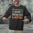 Beekeeping Now Minimal Socializing Introvert Vintage Unisex Sweatshirt