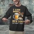 I Like Beer My Dog And Maybe 2 People Introvert Pun Unisex Sweatshirt I Like Beer My Dog And Maybe 2 People Introvert Pun Unisex Sweatshirt