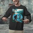 Bigfoot Sasquatch Loch Ness Monster Introvert Bruh Unisex Sweatshirt Bigfoot Sasquatch Loch Ness Monster Introvert Bruh Unisex Sweatshirt