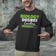Biology Degree Loading Graduation Student Teacher Biologist Unisex Sweatshirt