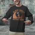 Black Queen With a Masters Degree Melanin Girls Graduation Unisex Sweatshirt