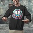 Bookish Penguin Heart A Readers Love Penguins Unisex Sweatshirt Bookish Penguin Heart A Readers Love Penguins Unisex Sweatshirt