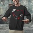BSN RN Nurse Graduation Nursing Essentials BSN Nurses Unisex Sweatshirt