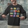 Camera Hand Drawn Old Nostalgia Retro Lens Styles Unisex Sweatshirt