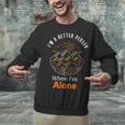 Camping Alone Meme Campfire Introvert Camper Unisex Sweatshirt Camping Alone Meme Campfire Introvert Camper Unisex Sweatshirt
