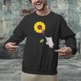 Caring Memory Elephant Sunflower Alzheimer Unisex Sweatshirt
