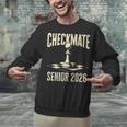 Checkmate Senior 2026 Chess Piece Class Of 2026 Graduation Unisex Sweatshirt