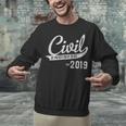 Civil Engineer Est 2019 Graduation Unisex Sweatshirt