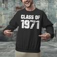 Class Of 1971 High School College Graduation Reunion T-Shirt Unisex Sweatshirt