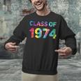 Class Of 1974 School Reunion College Highschool Graduation Unisex Sweatshirt