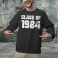 Class Of 1984 High School College Graduation Reunion Unisex Sweatshirt