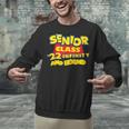 Class Of 2022 Senior 2000s Animated Movie Style Graduation Unisex Sweatshirt