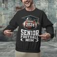 Class Of 2024 Graduation Senior Football Mom 2024 Unisex Sweatshirt