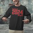 Class Of 2024 Senior Back To School Vintage Graduation Tee Unisex Sweatshirt