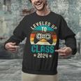 Class Of 2024 Senior Graduation Leveled Up Gamer Class 2024 Unisex Sweatshirt