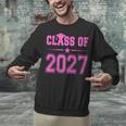 Class Of 2027 Pink Girls Shirt Graduation Unisex Sweatshirt