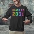 Class Of 2031 High School Graduation Date Kindergarten Shirt Unisex Sweatshirt