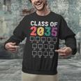 Class Of 2035 Graduation Check List Unisex Sweatshirt