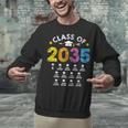 Class Of 2035 Grow With Me Checklist Graduation Unisex Sweatshirt