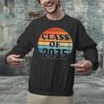 Class Of 2035 Senior Graduate Retro Graduation Unisex Sweatshirt