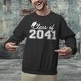 Class Of 2041 Grow With Me Graduation First Day Of School Unisex Sweatshirt