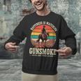 Classic Western Nostalgia Cowboy Sunset Unisex Sweatshirt