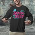 Coquette Pink Bow Senior 2027 Class Of Graduation Unisex Sweatshirt