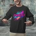 Cowabunga Retro 80s 90s Nostalgia Slang Neon Grunge Art Unisex Sweatshirt