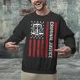 Criminal Justice Major College Student Graduate Graduation Unisex Sweatshirt