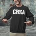 CRNA Nurse Graduation Nurse Anesthetist Shirt Unisex Sweatshirt
